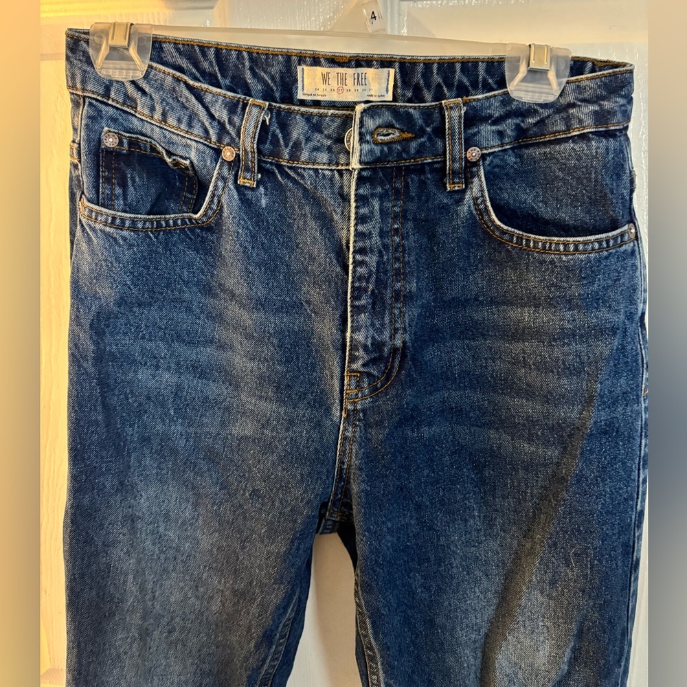 Free People Straight Leg Jeans